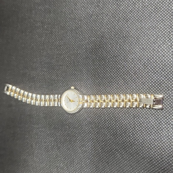 Bulova Small Gold and Silver Watch main image 4